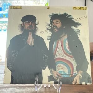 Seals & Crofts Get Closer Vinyl LP 1976 Warner Bros. BS 2907 Sealed